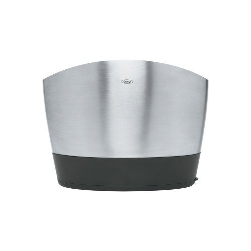 OXO Good Grips Stainless Steel Utensil Holder 8.4" x 4.75" x 6.25",Silver