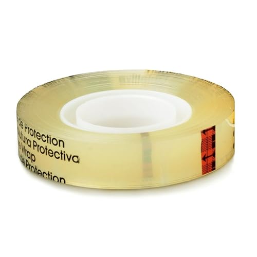Scotch Double Sided Tape, 1/2 in x 500 in, Permanent, 2 Boxes/Pack (665-2)