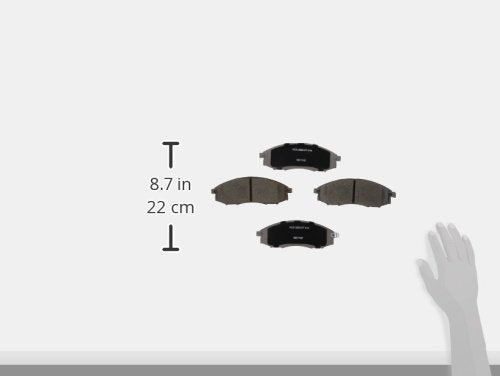 ACDelco Silver 14D830CH Ceramic Front Disc Brake Pad Set