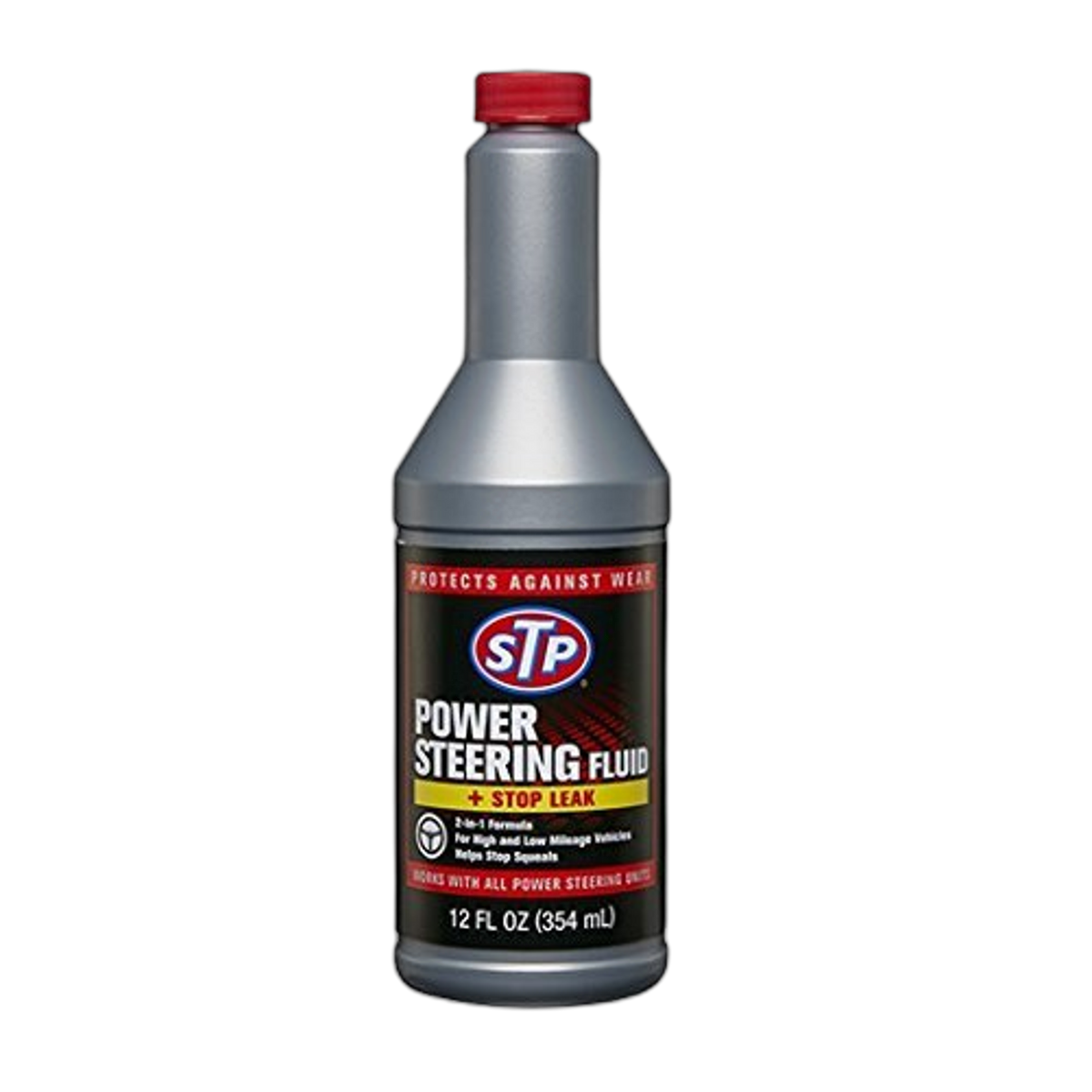 STP Power Steering & Stop Leak Fluid, 12 oz