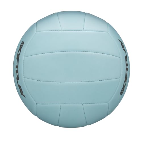 WILSON Super Soft Play Outdoor Recreation Volleyball - Official Size, Royal/Navy