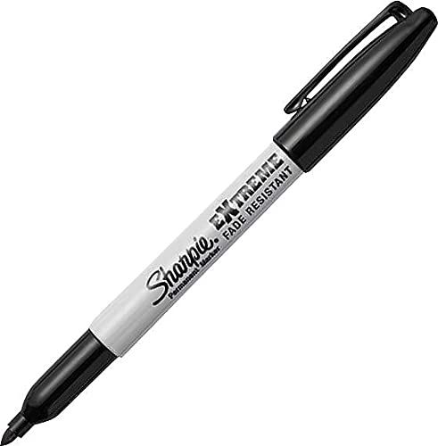 Sharpie Extreme Permanent Markers, 12-Pack, Black (1927432)