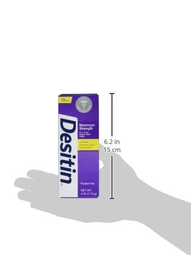 Desitin Paste Tube Max Str 4 Oz