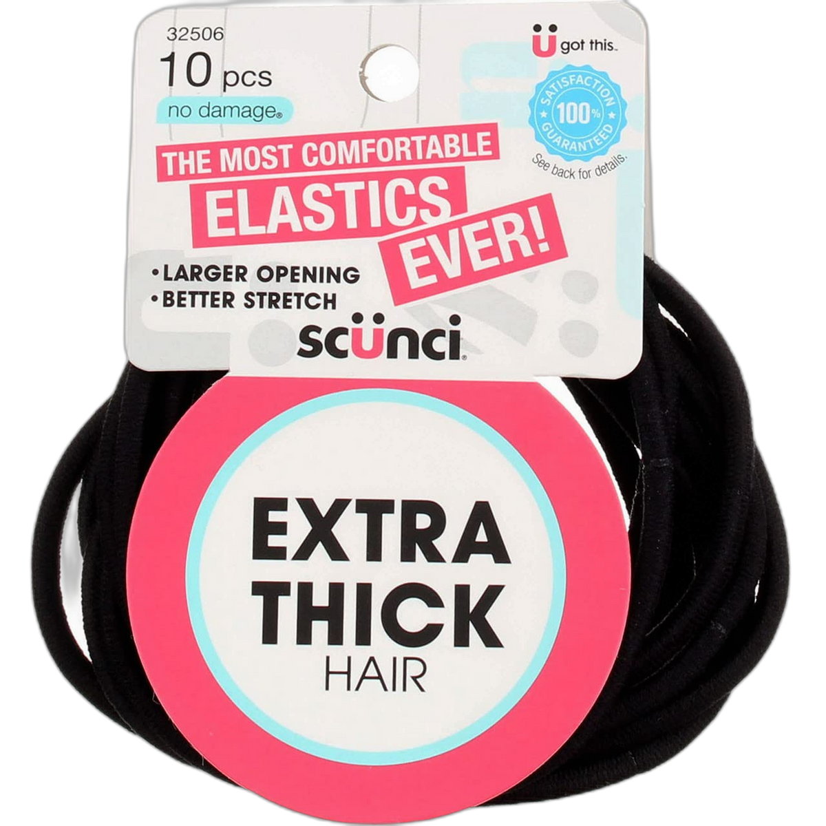 SCUNCI NYLON ELASTICS 10EA