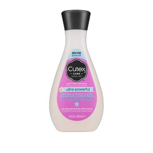 Cutex Ultra-Powerful Nail Polish Remover 6.76 Fl Oz (Pack of 6)