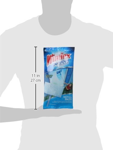 Windex Outdoor All-In-One Glass Cleaning Tool Refill Pads