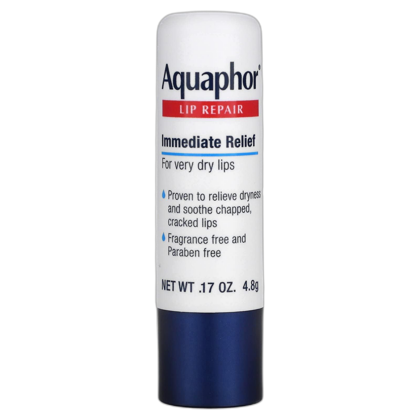 Aquaphor Lip Repair Stick - Soothes Dry Chapped Lips Stick 17 Oz