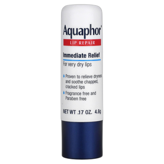 Aquaphor Lip Repair Stick - Soothes Dry Chapped Lips Stick 17 Oz