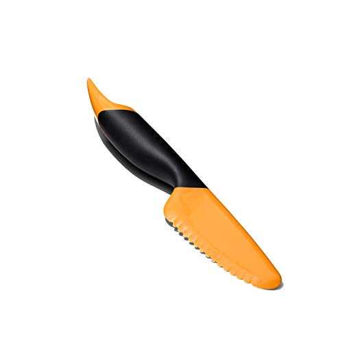 OXO Good Grips Mango Slicer with Scoop,Orange 1 x 1.5 x 7"