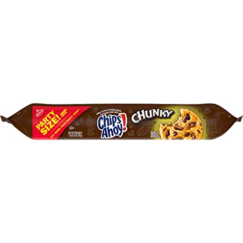 Chips Ahoy! Chunky Chocolate Chip Cookies, Party Size, 24.75 oz