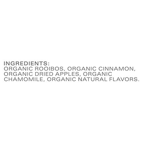 TAZO Organic Baked Cinnamon Apple Herbal Tea Bags, 20 Count(Pack of 6)