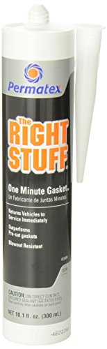 Permatex 33694 The Right Stuff 1 Minute Black Gasket Maker, 10 oz