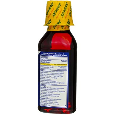 Vicks NyQuil Severe Cold & Flu Nighttime Relief (Case of 12)