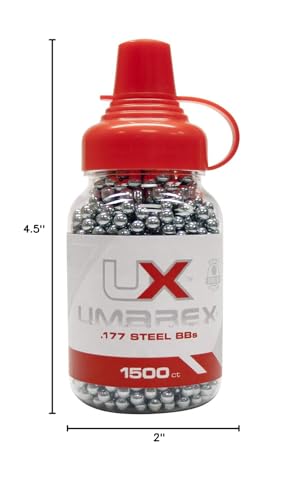 Umarex Precision .177 Caliber BB Gun BBs (1500 Count), Single