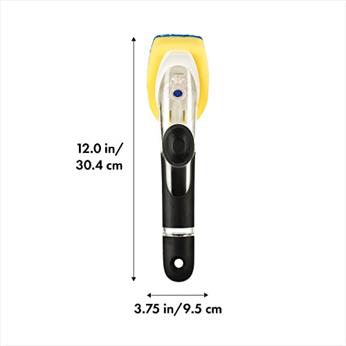 OXO Good Grips Soap Dispensing Durable Dish Scrub