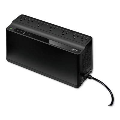 APC Smart-UPS 600 VA Battery Backup System, 7 Outlets, 490 J (APWBE600M1)