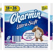 Charmin Ultra Soft Double Roll Toilet Paper, 18 ct