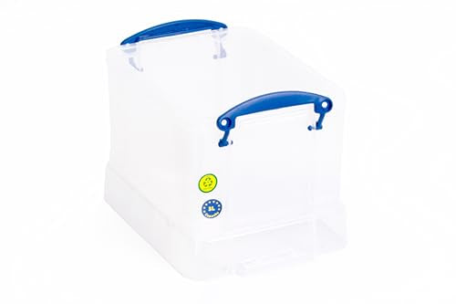 Really Useful Plastic Storage Box 3 Litre Clear