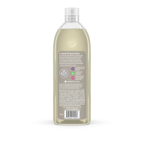 Method Premium Gel Hand Wash Refill, Violet + Lavender, 34 Ounce, 1 pack, Packaging May Vary (Packaging May Vary)
