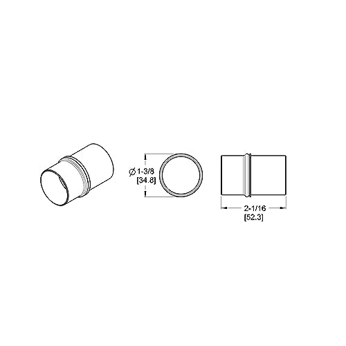 Pfister 972-201A Reversible Sleeve, Polished Chrome