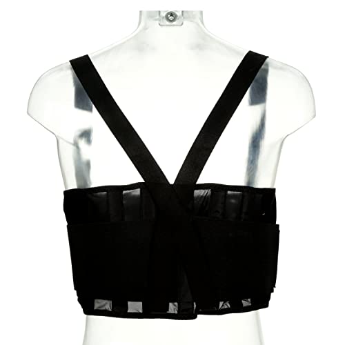 ACE Work Belt Back Supoprt, One Size Fits Most, Black