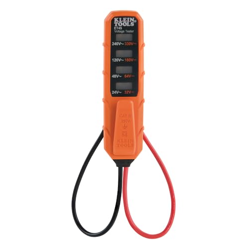 Klein Tools NCVT3PKIT Electrical Test Kit, Dual-Range Non-Contact Voltage Tester with Flashlight, AC/DC Voltage Tester