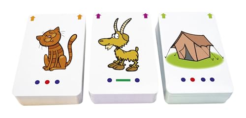 Junior Learning Decoding Flashcards, 162 Cards, Ages 5+, Language & Decoding, K-1