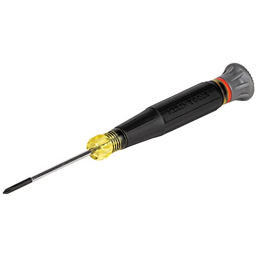 Klein Tools 85615 Mini Precision Screwdriver Set, 4-Piece Phillips and Slotted Set, Ideal for Electronics, Small Appliances, Terminal Blocks