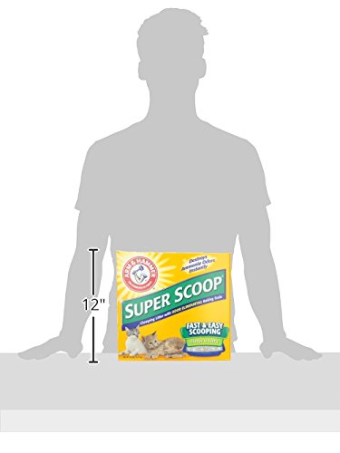 Arm & Hammer Scoopable Super Clumping Fresh Cat Litter, 20 lb