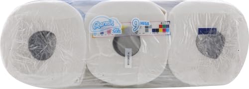 Charmin Ultra Soft Toilet Paper, 9 Mega Rolls Bath Tissue = 36 Regular Rolls