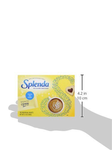 Splenda No-Calorie Sweetener Packets, 100 Count (Pack of 12)