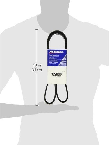 ACDelco Gold 6K544 Standard V-Ribbed Serpentine Belt