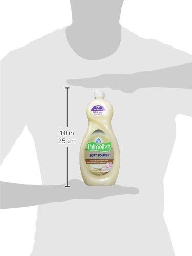 Palmolive Ultra Soft Touch Liquid Dish Soap | Soft Touch on Hands | Tough-on-Grease | Concentrated Formula | Coconut Butter & Orchid Scent - 20 Ounce Bottle (Pack of 3)