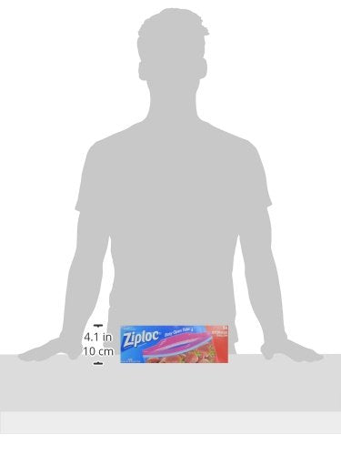 Ziploc Storage Bag, Gallon, 38 Count