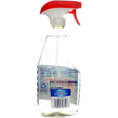 Windex Vinegar Glass Cleaner, 23 Fluid Ounces (4-Pack)
