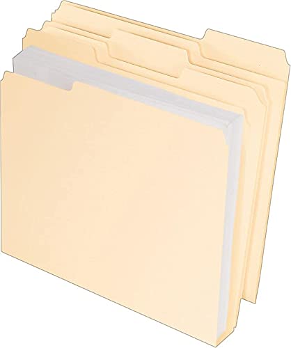 Pendaflex Double Stuff File Folders, Letter Size, Manila, 50 per Box (54459EE)