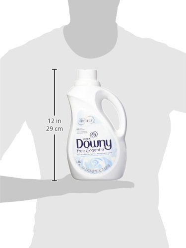 Downy Free & Gentle Liquid Fabric Softener, 77 fl oz, 90 Loads