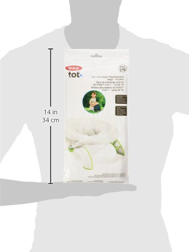 OXO Tot 2-in-1 Go Potty Refill Bags - 10 Pack