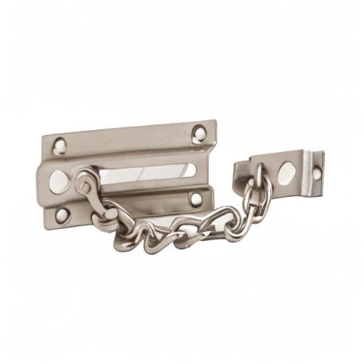 SCHLAGE Ives by Schlage 481F15 Chain Door Guard, Satin Nickel