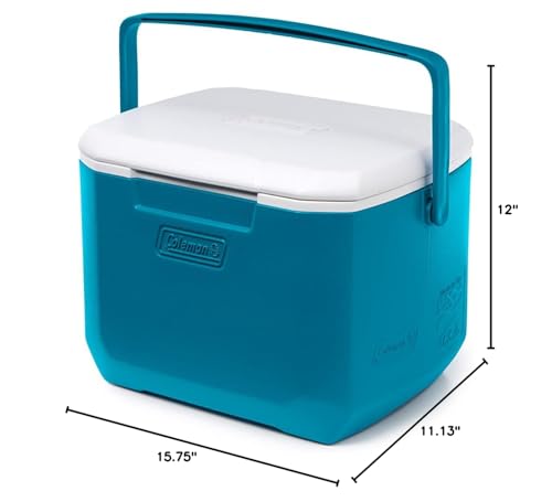 Coleman Chiller 16qt Insulated Portable Cooler with Ice Retention & Large Carry Handle, Made in USA, Great for Camping, Tailgating, Parties, Sports, Concerts, Lunches & More