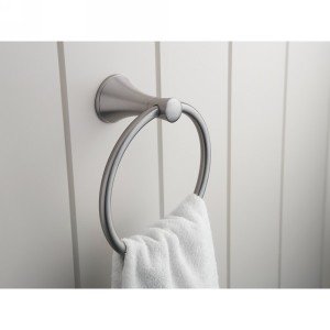 KOHLER K-13435-CP Coralais Towel Ring, Polished Chrome