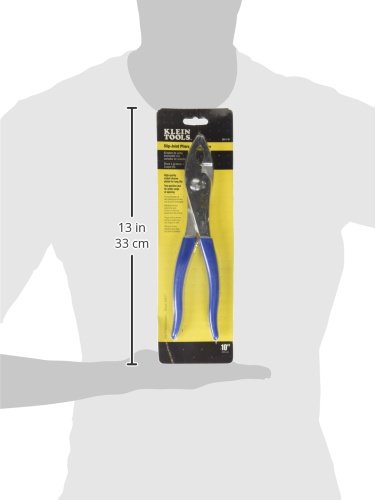 Klein Tools D511-10 Slip-Joint Pliers with Shear Type Cutting, 10-Inch