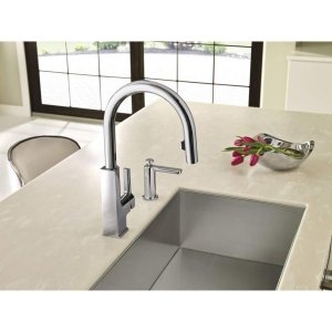 Moen S72308EC STo Motionsense Two-Sensor Touchless One-Handle Pulldown Kitchen Faucet Featuring Reflex, Chrome