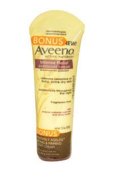 Aveeno active naturals overnight itch relief cream, 7.3 oz