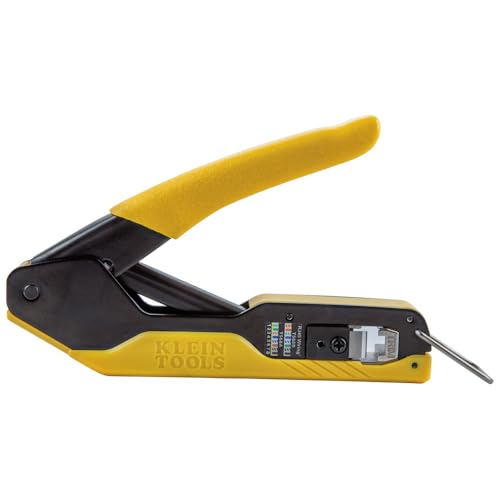 Klein Tools 80085 VDV LAN Cable and Wire Tester Kit for Klein Pass-Thu RJ45 Modular Data Plugs, 6-Piece