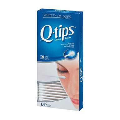 Q-tips Cotton Swabs, 170 ct