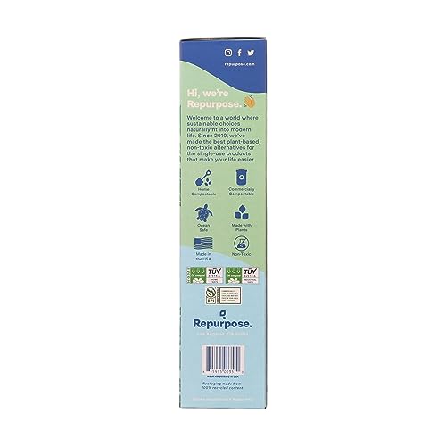 Repurpose, Eco-Bendy Straw, 50 Count