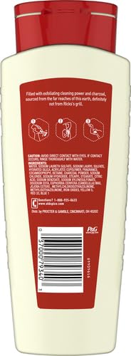Old Spice Body Wash for Men Exfoliate With Charcoal Scent Inspired By Nature 16 Oz