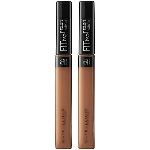 Maybelline New York Fit Me Liquid Concealer Makeup, Caramel, 1 Count, Pack of 2