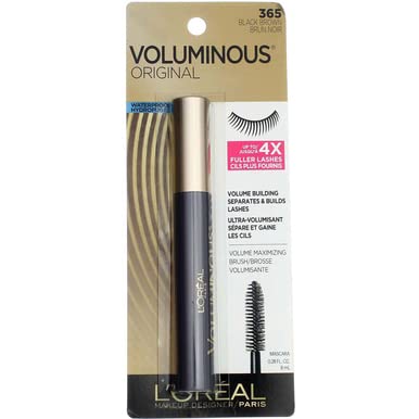 L’Oreal ParisVoluminous Waterproof Mascara Waterproof Black Brown #365